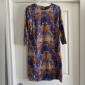 J.McLaughlin patterned dress, size Large, never worn.